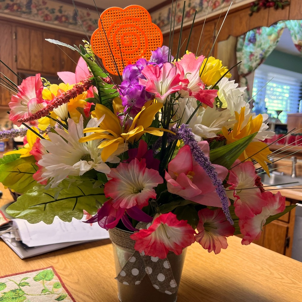 Beautiful handmade floral arrangement